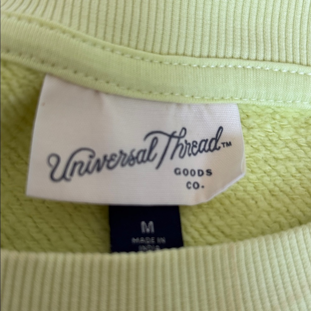 Euc Target Universal Thread Women's Yellow Bubble… - image 4